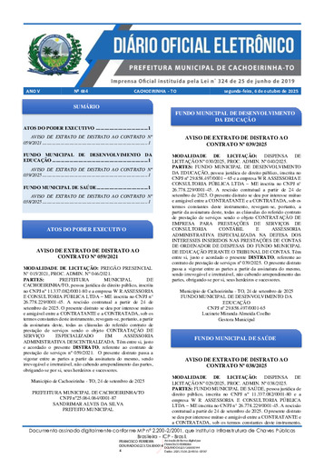 Diário Oficial - Edição 684